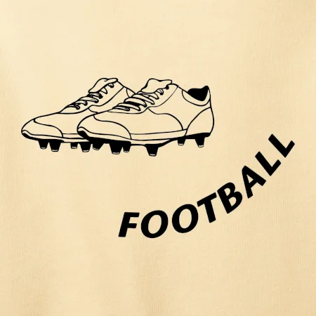FOOTBALL nápis šikmo