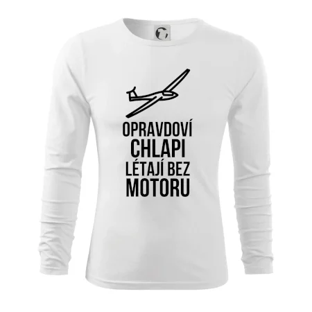 Opravdovi chlapi létají bez motoru