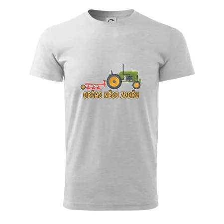 Traktor občas něco zvoře
