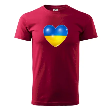 Ukrajina srdce vlajka