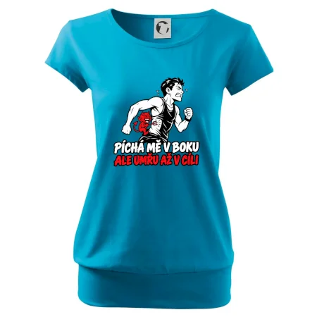 Běžec píchá mě v boku