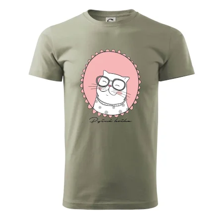 Pyšná kočka růžová