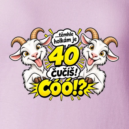 Těmhle holkám je 40, čučíš co?