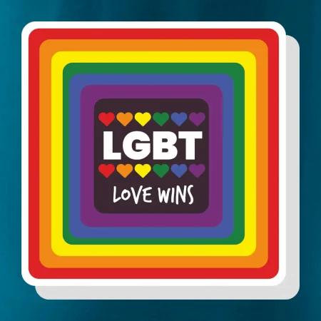 Love wins čtverec