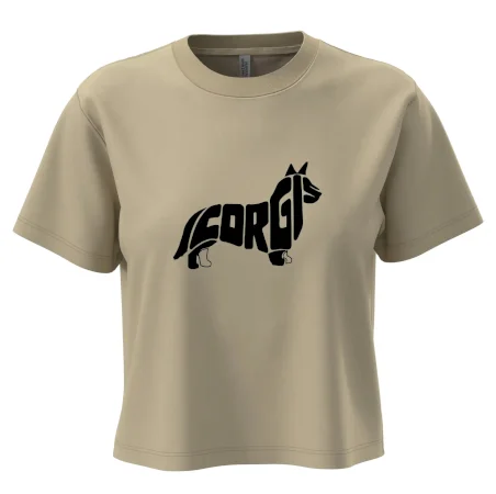 Corgi - nápis v těle