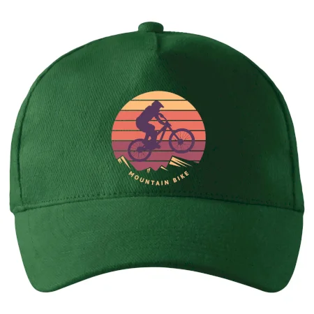 MTB barevné kolo západ slunce