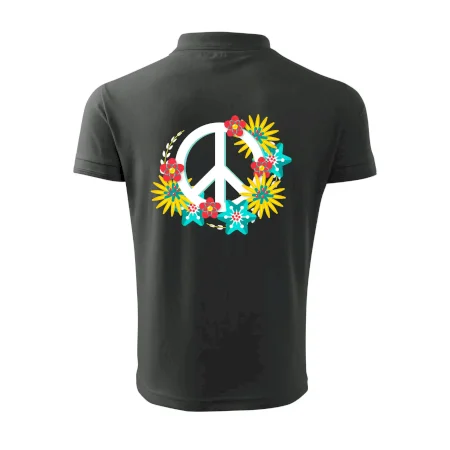 Peace symbol abstraktní