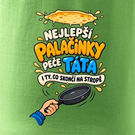 Nejlepší palačinky peče táta I ty co skončí na stropě