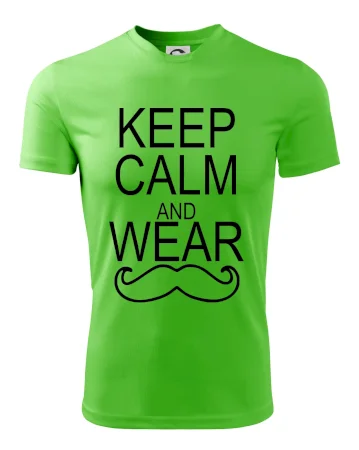 Keep calm and wear mustache