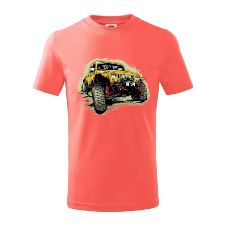 Žlutý offroad s navijákem