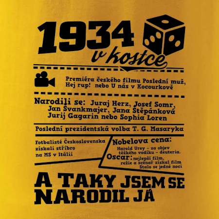 1934 v kostce