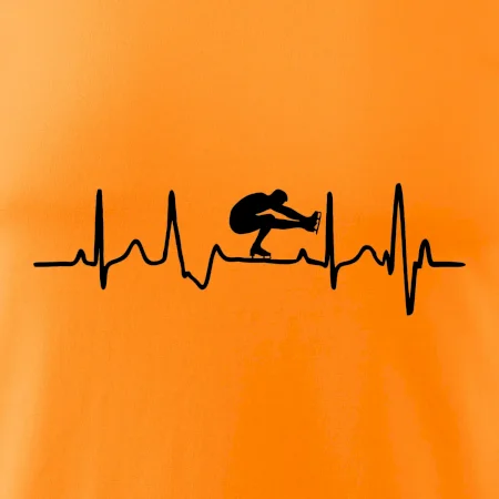 EKG lední brusle