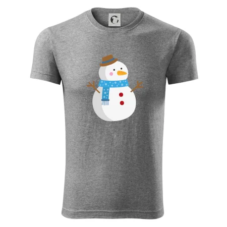 Sněhulák se šálou