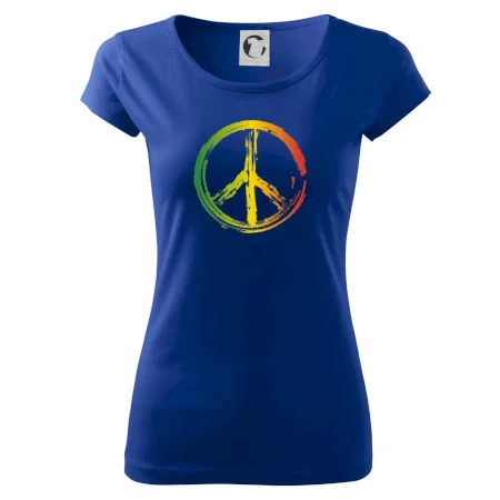 Peace symbol paint