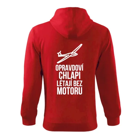 Opravdovi chlapi létají bez motoru