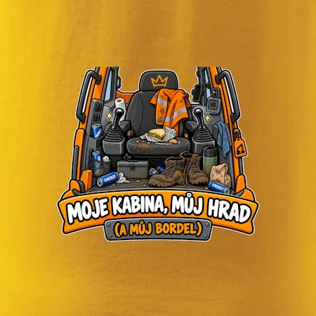 Kabina bagristy můj hrad a můj bordel