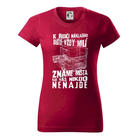 K řidiči náklaďáku buďte vždy milý