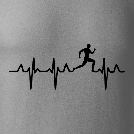 EKG běžec - muž
