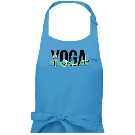 Yoga nápis barevný