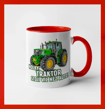 Holky, traktor stojí víc než auto