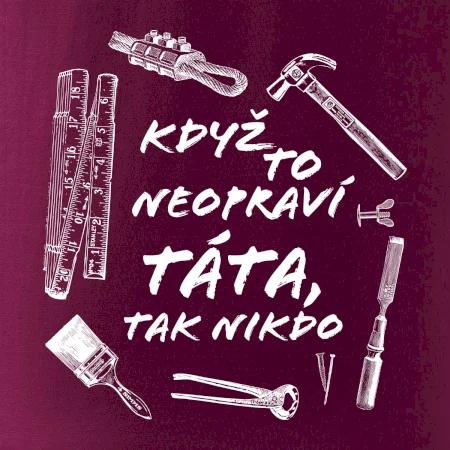 Když to neopraví táta, tak nikdo černobílé