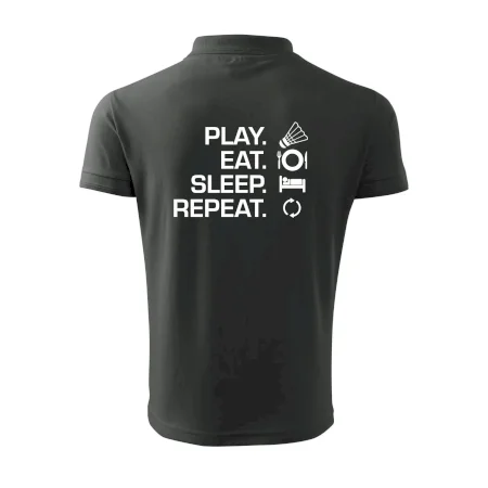 Play Eat Sleep Repeat badminton
