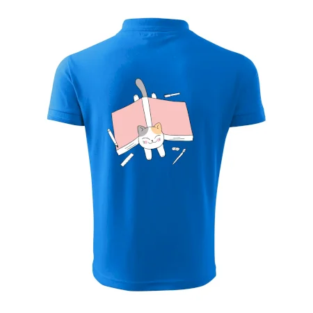 Učení na státnice kočka