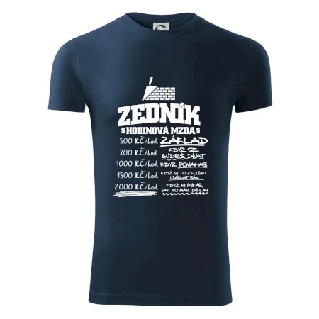 Hodinová mzda zedník