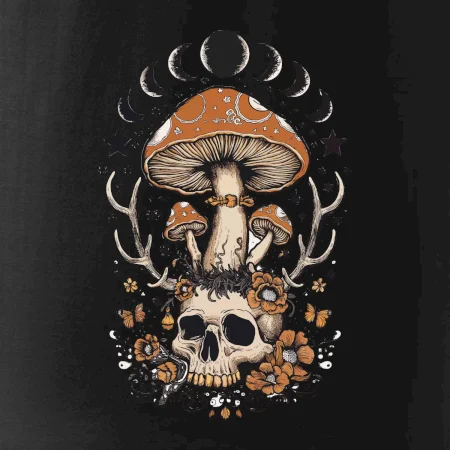 Goblincore magical mushroom