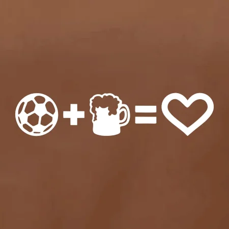 Míč, pivo, srdce