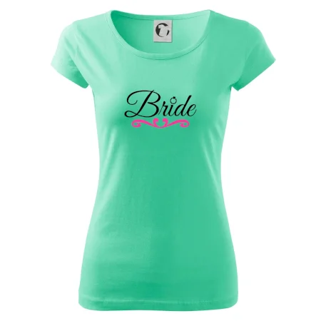 Nápis bride s prstenem