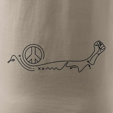 Pěst a symbol míru