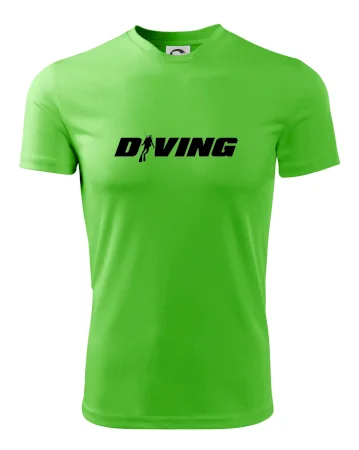 Diving nápis potápěč