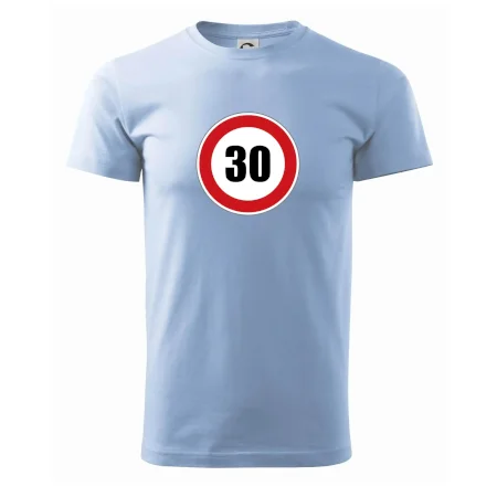 Dopravní značka - omezení rychlosti 30