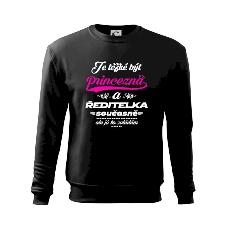 Je těžké být princezna - ředitelka