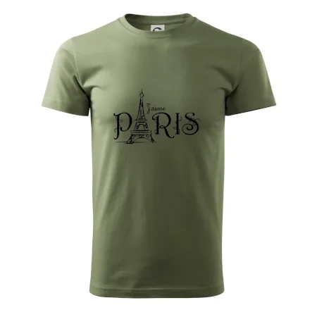 Paris nápis Eiffelovka rovný