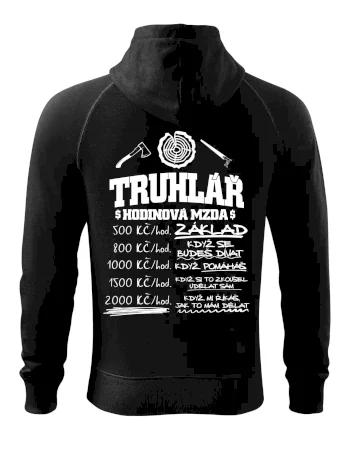 Hodinová mzda truhlář
