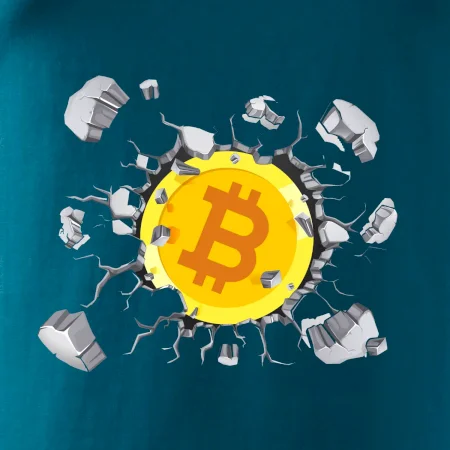Bitcoin v triku