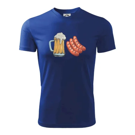 Pivo a klobása