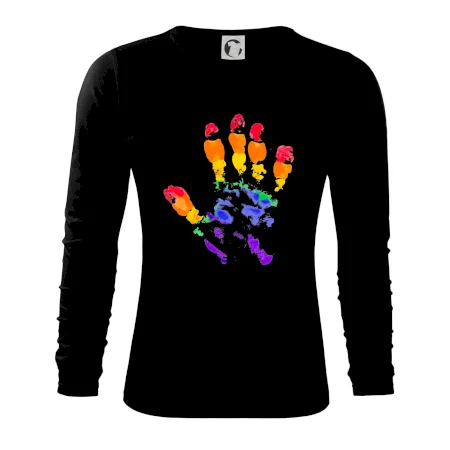LGBT hand print