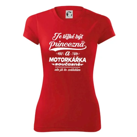 Je těžké být princezna - motorkářka