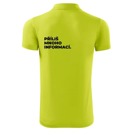 PŘÍLIŠ MNOHO INFORMACÍ.