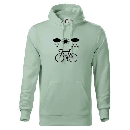 Cyklista za každého počasí