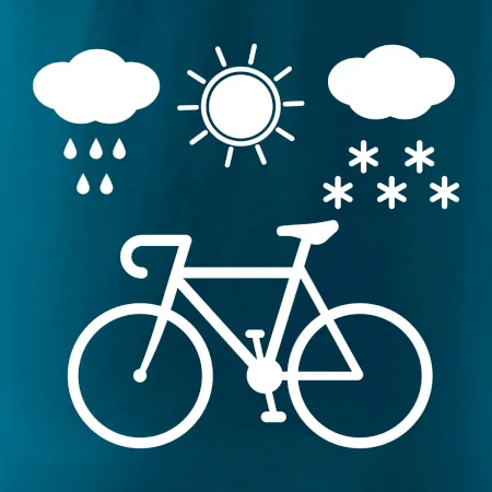 Cyklista za každého počasí