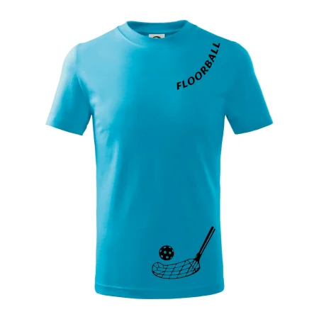 Floorball nápis šikmo
