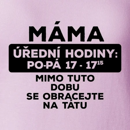 Máma - úřední hodiny