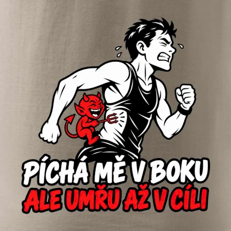 Běžec píchá mě v boku