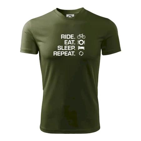 Ride Eat Sleep Repeat kolo