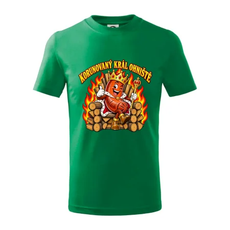 Korunovaný král ohniště