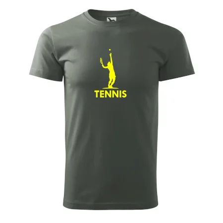 Tenistka s nápisem